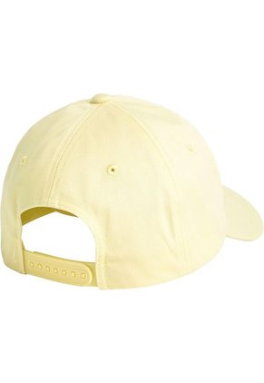 Gorra Amarrilla De Algodón Orgánico Para Mujer Calvin Klein