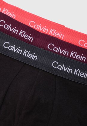 Bóxer Trío Calvin Klein Negro