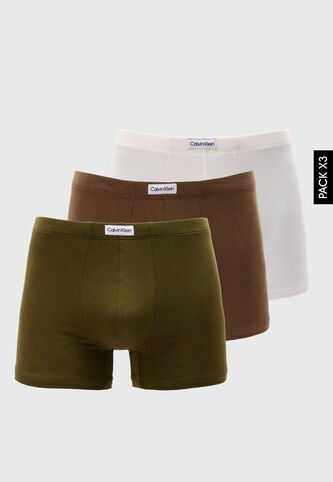 Bóxer Trío Calvin Klein Multicolor Calvin Klein