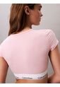 Corpiño Rosado Camiseta - Icon Cotton Modal Calvin Klein de Calvin Klein