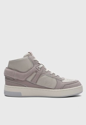 Tenis Lifestyle Calvin Klein Basket Mid Lila