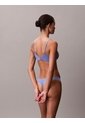 Tanga Azul Con Logotipo - Invisible Calvin Klein de Calvin Klein