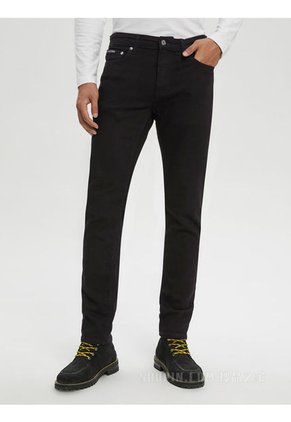 Jeans Negro Slim Classic Para Hombre Calvin Klein