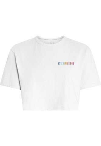 Camiseta Blanca Blanca De Estar En Casa - Intense Power Pride Calvin Klein Calvin Klein