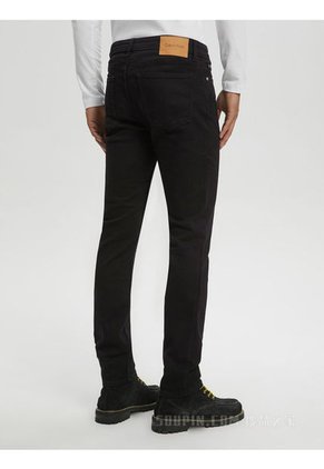 Jeans Negro Slim Classic Para Hombre Calvin Klein