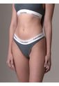 Pantie Tipo Tanga Gris - Modern Cotton Calvin Klein de Calvin Klein