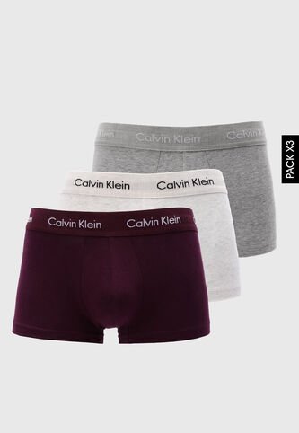 Bóxer Trío Calvin Klein Multicolor Calvin Klein