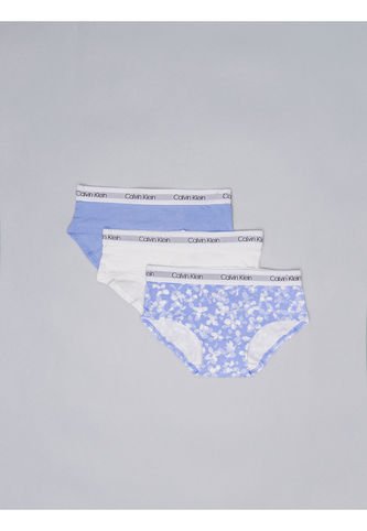 Paquete Celeste De 3 Hipster Para Niñas Calvin Klein Calvin Klein