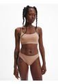 Pantie En Microfibra Tipo Bikini Mid Rise Para Mujer Calvin Klein de Calvin Klein