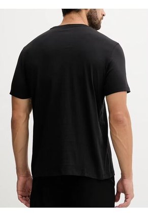 Camiseta Negra Con Estampado Gráfico De Logo En Estilo Bold Calvin Klein