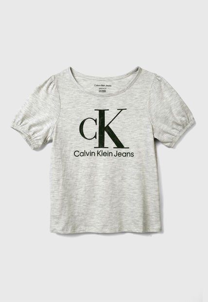 Camiseta Calvin Klein Marfil
