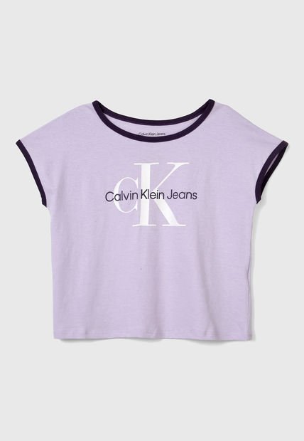 Camiseta Calvin Klein Lila