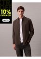 Camisa Gris Clásica En Tejido Oxford Calvin Klein de Calvin Klein