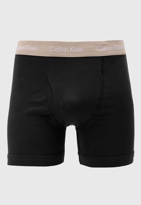Bóxer Trío Calvin Klein Negro