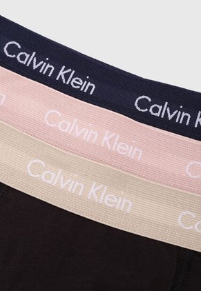 Bóxer Trío Calvin Klein Negro