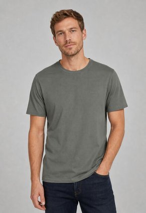 Camiseta Calvin Klein Verde Oliva