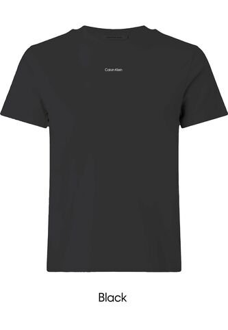 Camiseta Negra Manga Corta 20s Classic Logo Calvin Klein Calvin Klein