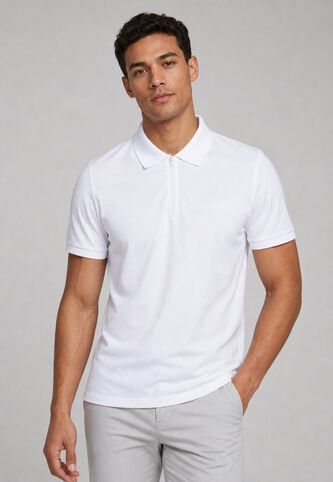 Polo Calvin Klein Blanco Calvin Klein