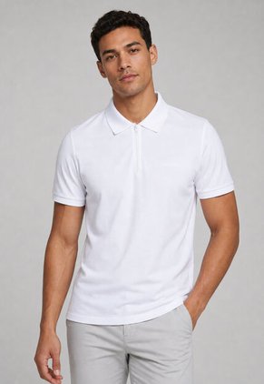 Polo Calvin Klein Blanco