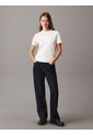 Camiseta Blanca Con Monograma E Insignia Calvin Klein de Calvin Klein