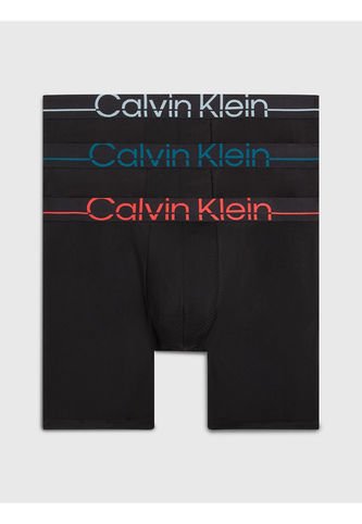 Pack De 3 Boxer Brief Negros En Microfibra Calvin Klein Calvin Klein
