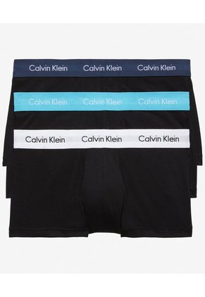 Pack Negro De 3 Boxer Trunk - Cotton Stretch Calvin Klein
