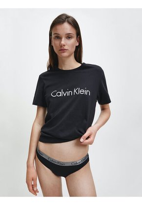 Pantie Negro En Algodón Radiant Tipo Bikini Para Mujer Calvin Klein