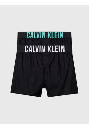 Pack Negro De 2 Bóxers De Tela Slim - Intense Power Calvin Klein