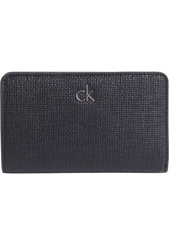Billetera Negra Granulada - Ck Daily Calvin Klein Calvin Klein