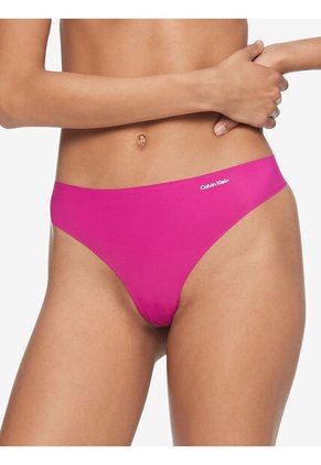 Pantie Rosada Tipo Tanga En Microfibra Calvin Klein