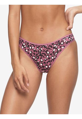 Pantie Rosado Tipo Tanga En Algodón Calvin Klein Calvin Klein