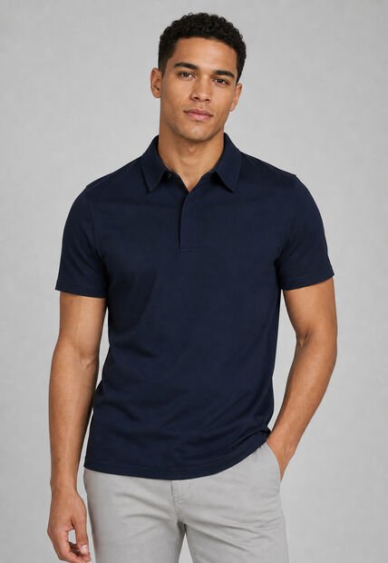 Polo Calvin Klein Azul Oscuro