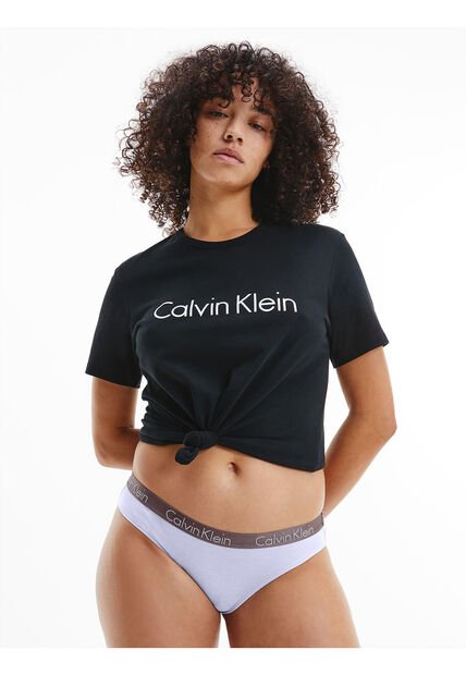 Pantie Bikini Morado En Algodón Calvin Klein
