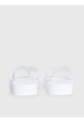 Sandalias Blanco Blanco De Plataforma Calvin Klein