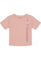 Camiseta Con Cuello Redondo Niña Rosado Calvin Klein de Calvin Klein
