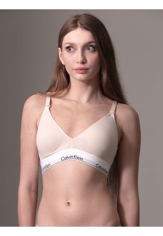Bralette Beige De Maternidad - Modern Cotton Calvin Klein Calvin Klein