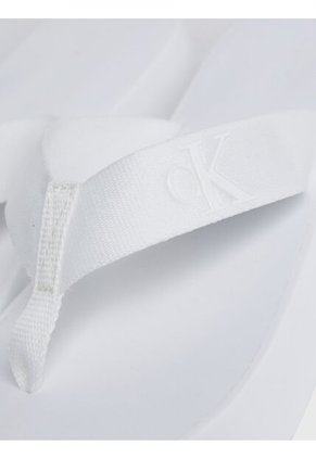 Sandalias Blanco Blanco De Plataforma Calvin Klein