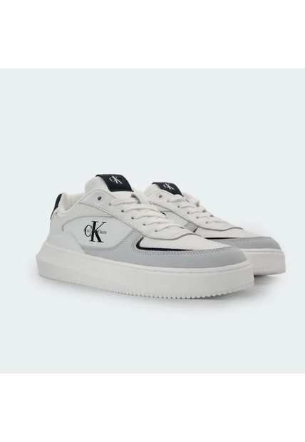 Tenis Blanco Chuncky Con Suela Gruesa Calvin Klein