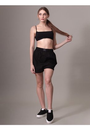 Boxer Negro Negro Woven - 1996 Fashion Lounge Calvin Klein
