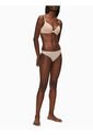 Pantie BeigeTipo Tanga En Microfibra Para Mujer Calvin Klein de Calvin Klein