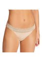 Panties Beige Tipo Bikini En Microfibra Para Mujer Calvin Klein de Calvin Klein