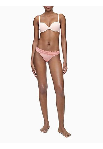 Pantie Coral Tipo Tanga En Microfibra Para Mujer Calvin Klein Calvin Klein