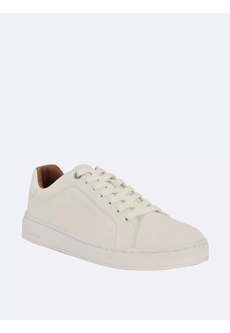 Tenis Blanco De Corte Bajo Con Suela De Plataforma Calvin Klein Calvin Klein