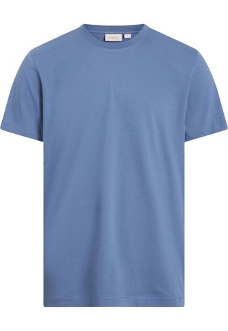 Camiseta Azul Con Logo En La Cinta Calvin Klein Calvin Klein