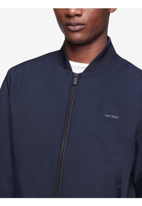 Chaqueta Azul Con Cierre Para Hombre Calvin Klein