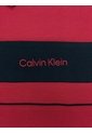 Polo Rojo Standard Con Cremallera Calvin Klein de Calvin Klein