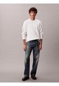 Saco Beige De Tejido Boxy En Punto Técnico Con Cuello Semi Alto Calvin Klein de Calvin Klein