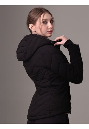 Rompe Viento Negro Plegable Con Estiramiento Calvin Klein