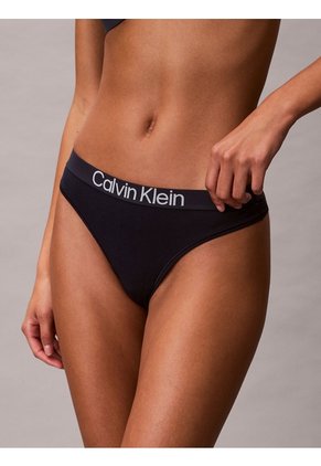 Tanga Negra – Maximum Cotton Calvin Klein