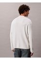 Saco Beige De Tejido Boxy En Punto Técnico Con Cuello Semi Alto Calvin Klein de Calvin Klein